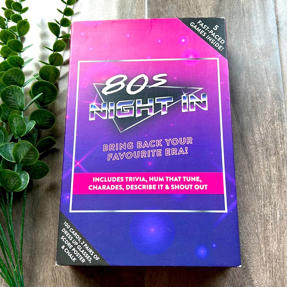GAME - 80s Night In - NEW in box 🎁